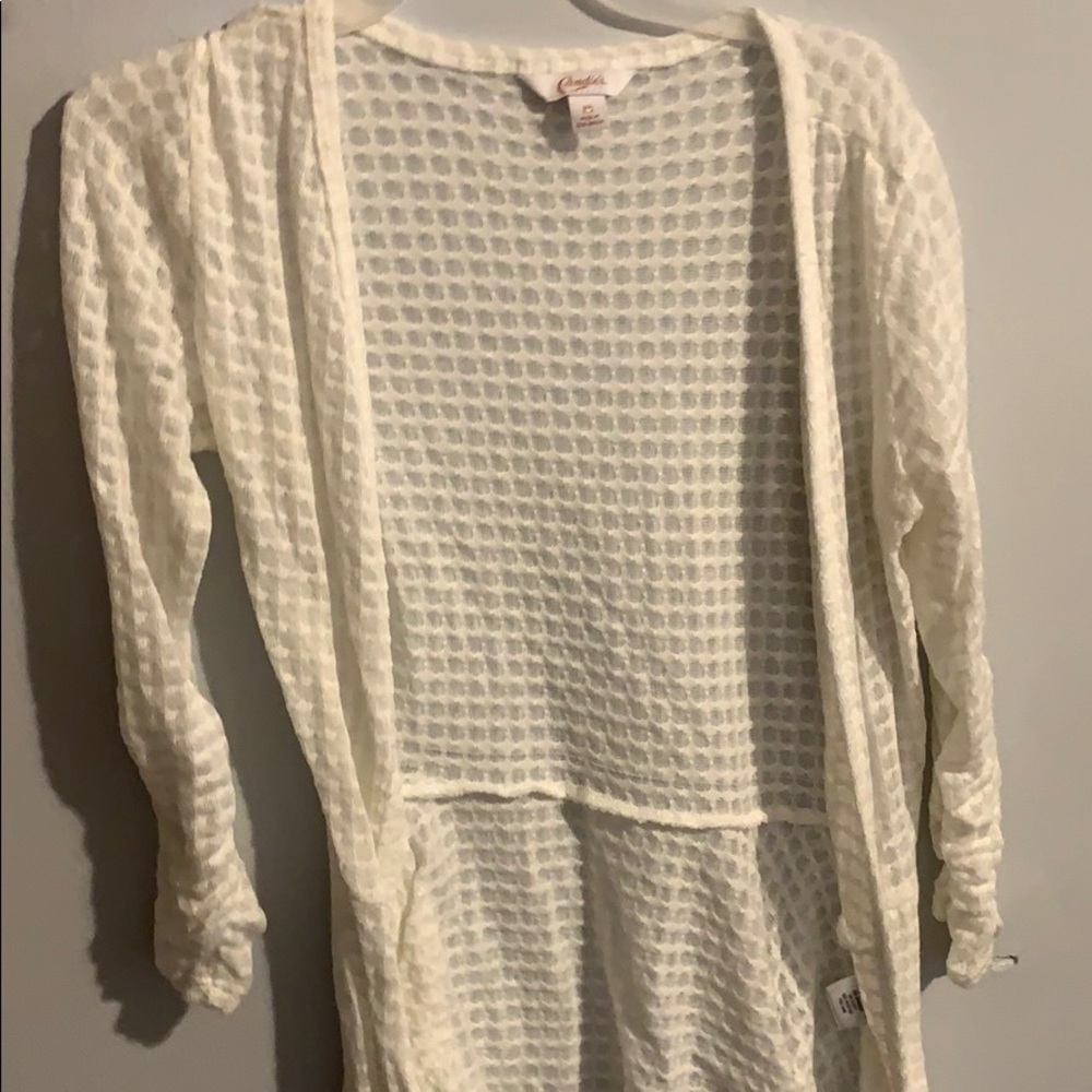 White Cardigan